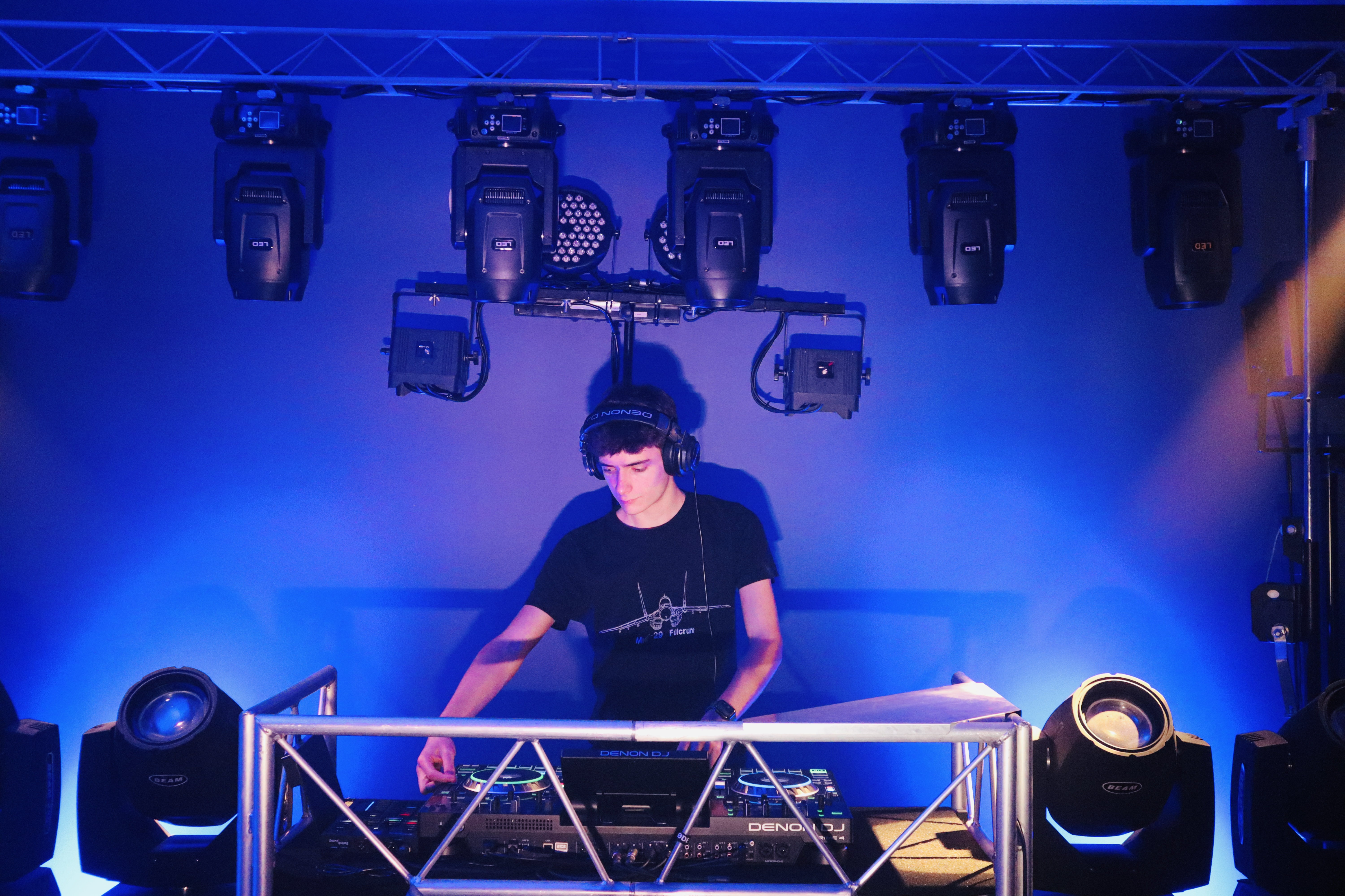 DJ equipment close-up